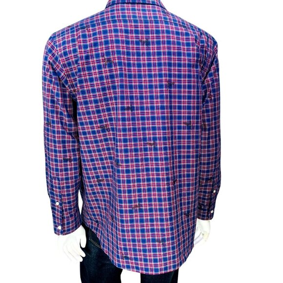 NEW Cremieux Classics Mens Shirt Button Front Long Sleeve Multicolor Plaid XL - Picture 9 of 14